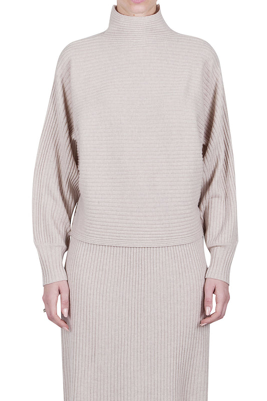 PUROTATTO Kimono Strickpullover