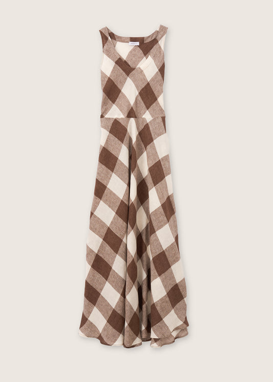 ROSSO 35 Leinen Kleid