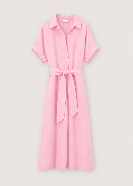 ROSSO 35 Leinen Kleid