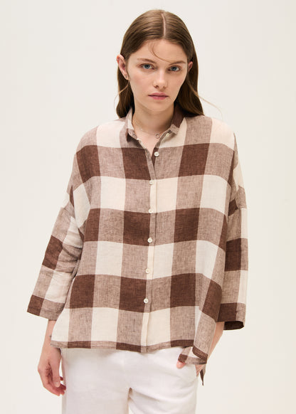 ROSSO 35 Leinen Bluse