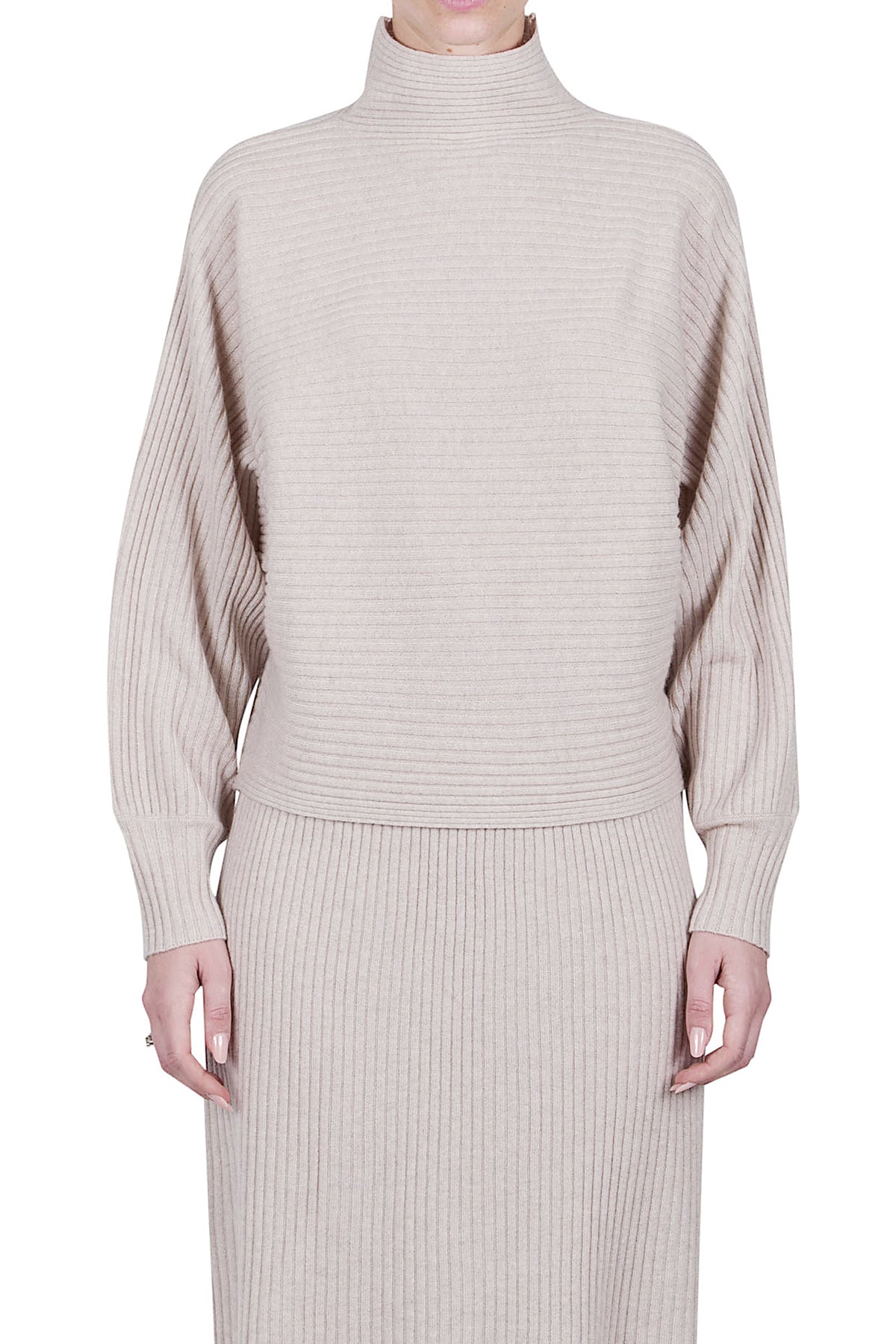 PUROTATTO Kimono Strickpullover