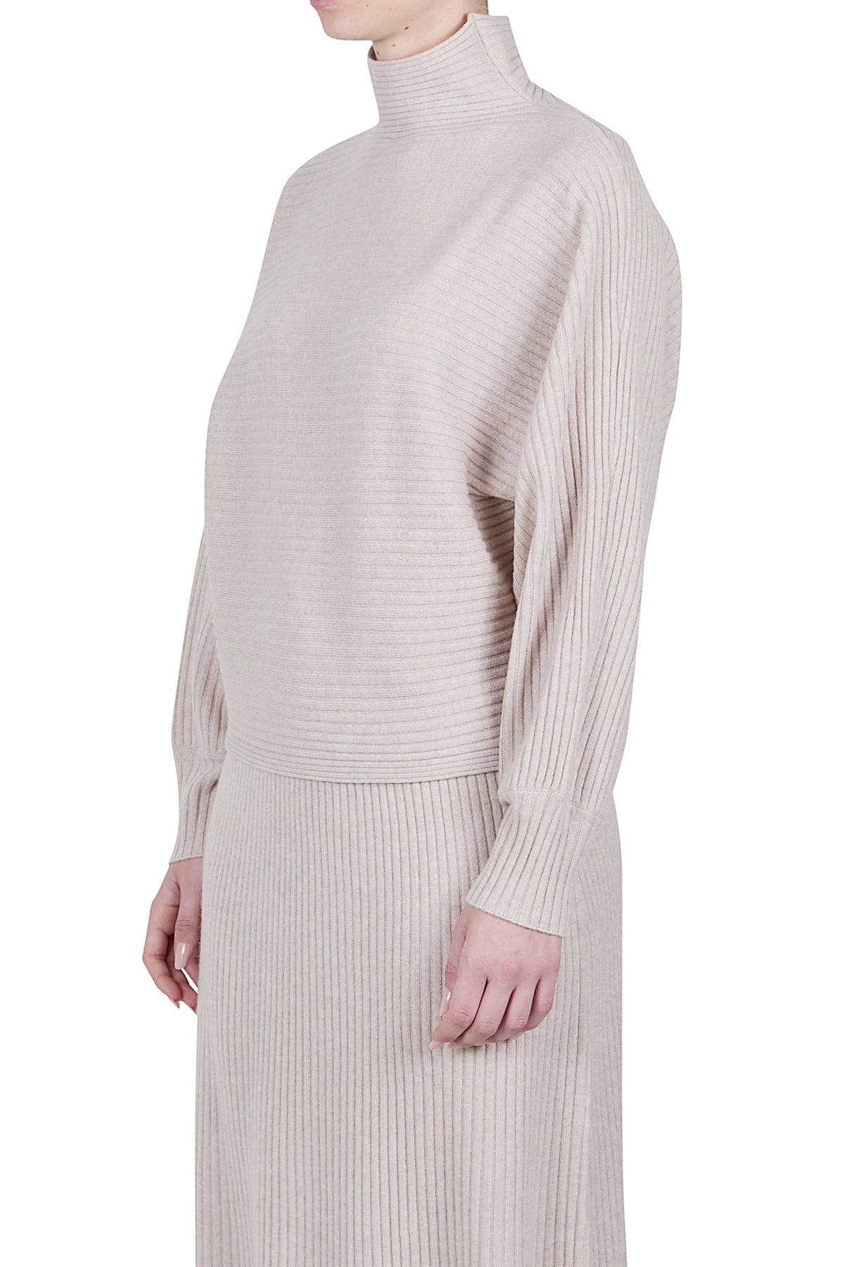 PUROTATTO Kimono Strickpullover