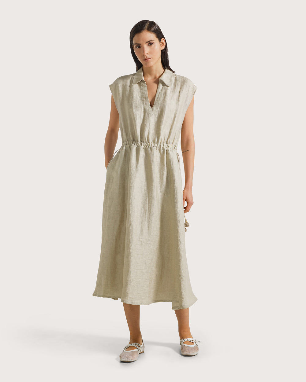 SEVENTY 19.70 Leinen Kleid