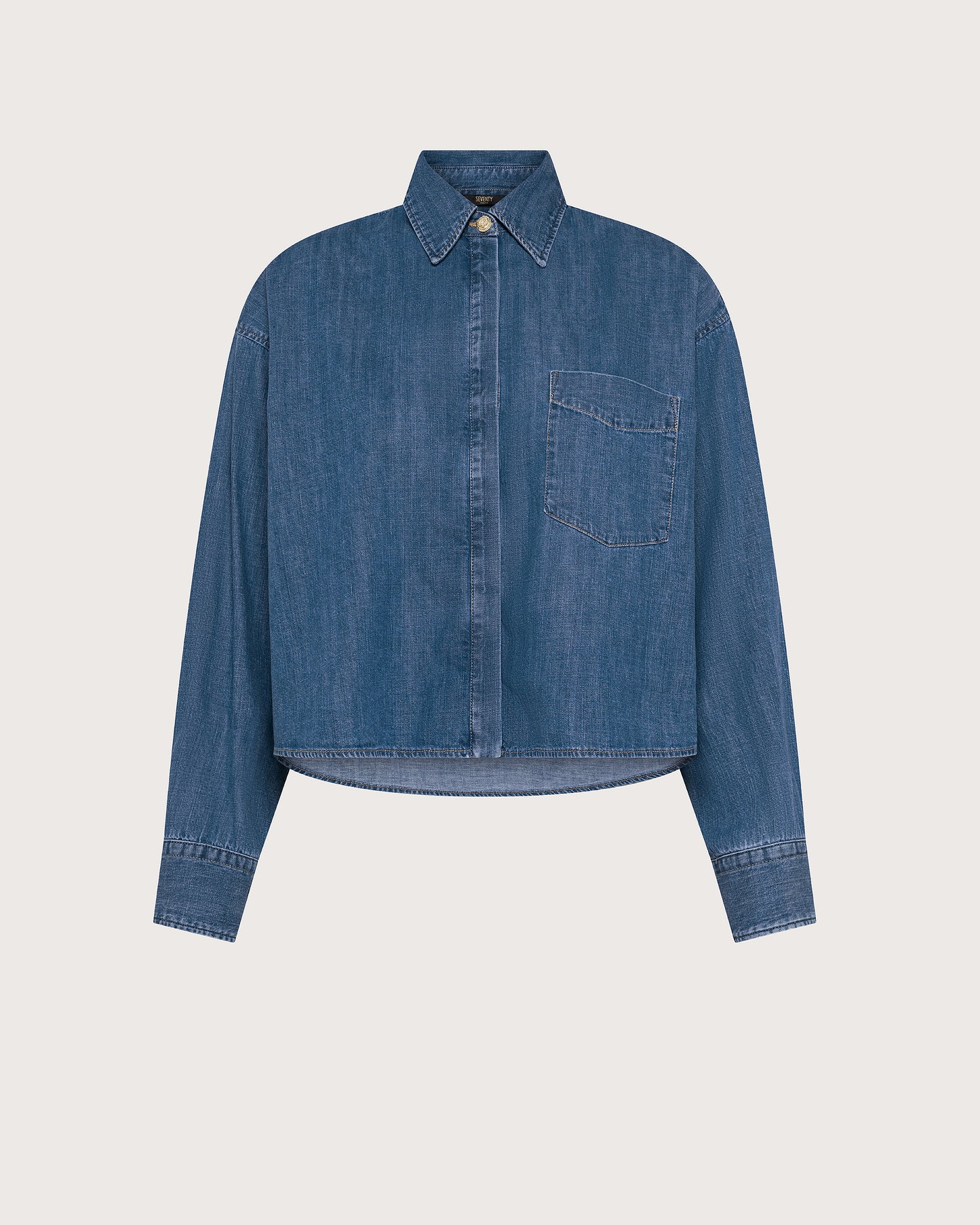SEVENTY Denim Bluse