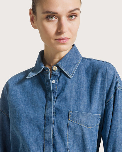 SEVENTY Denim Bluse