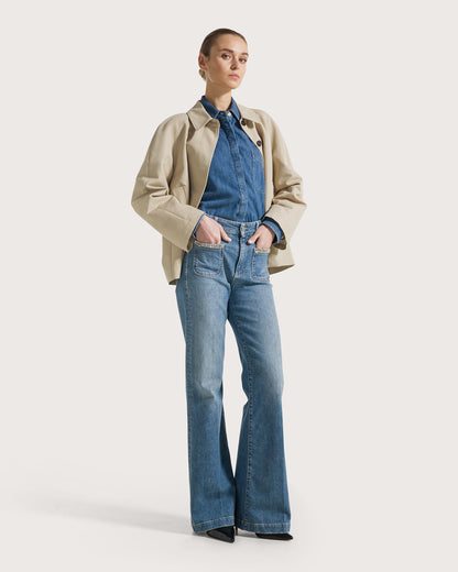 SEVENTY Denim Bluse