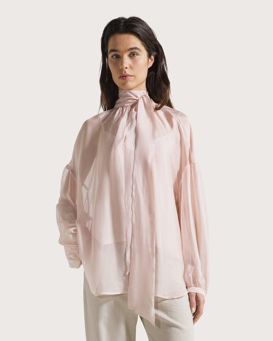 SEVENTY Silk Voile Bluse