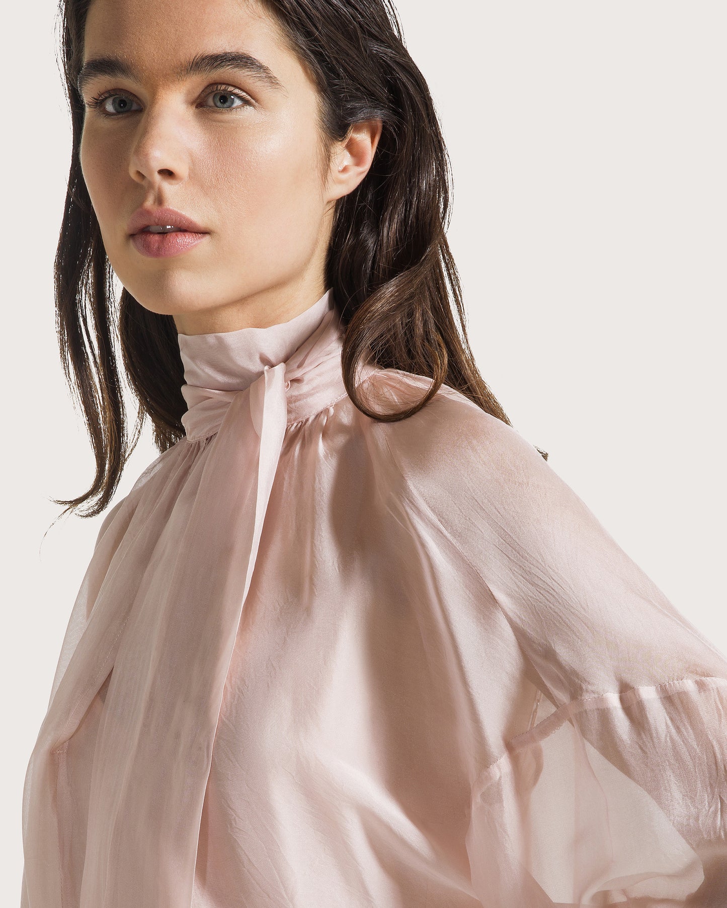 SEVENTY Silk Voile Bluse