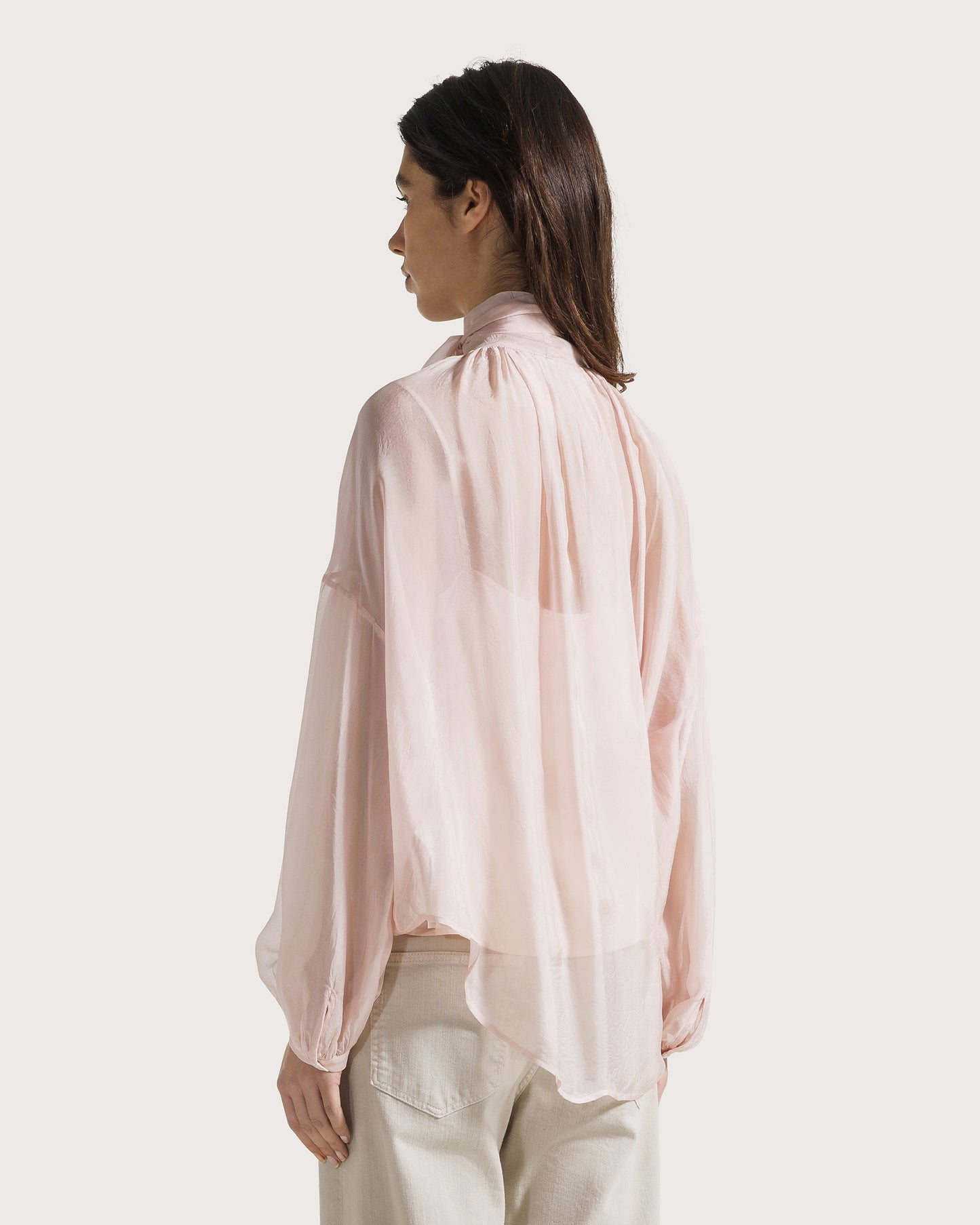 SEVENTY Silk Voile Bluse