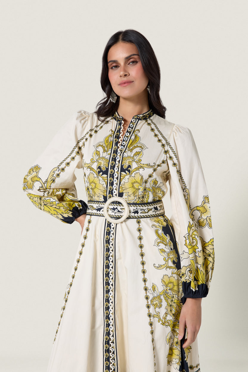 SCARLETT POPPIES Kleid Baroqueen Floral Dress