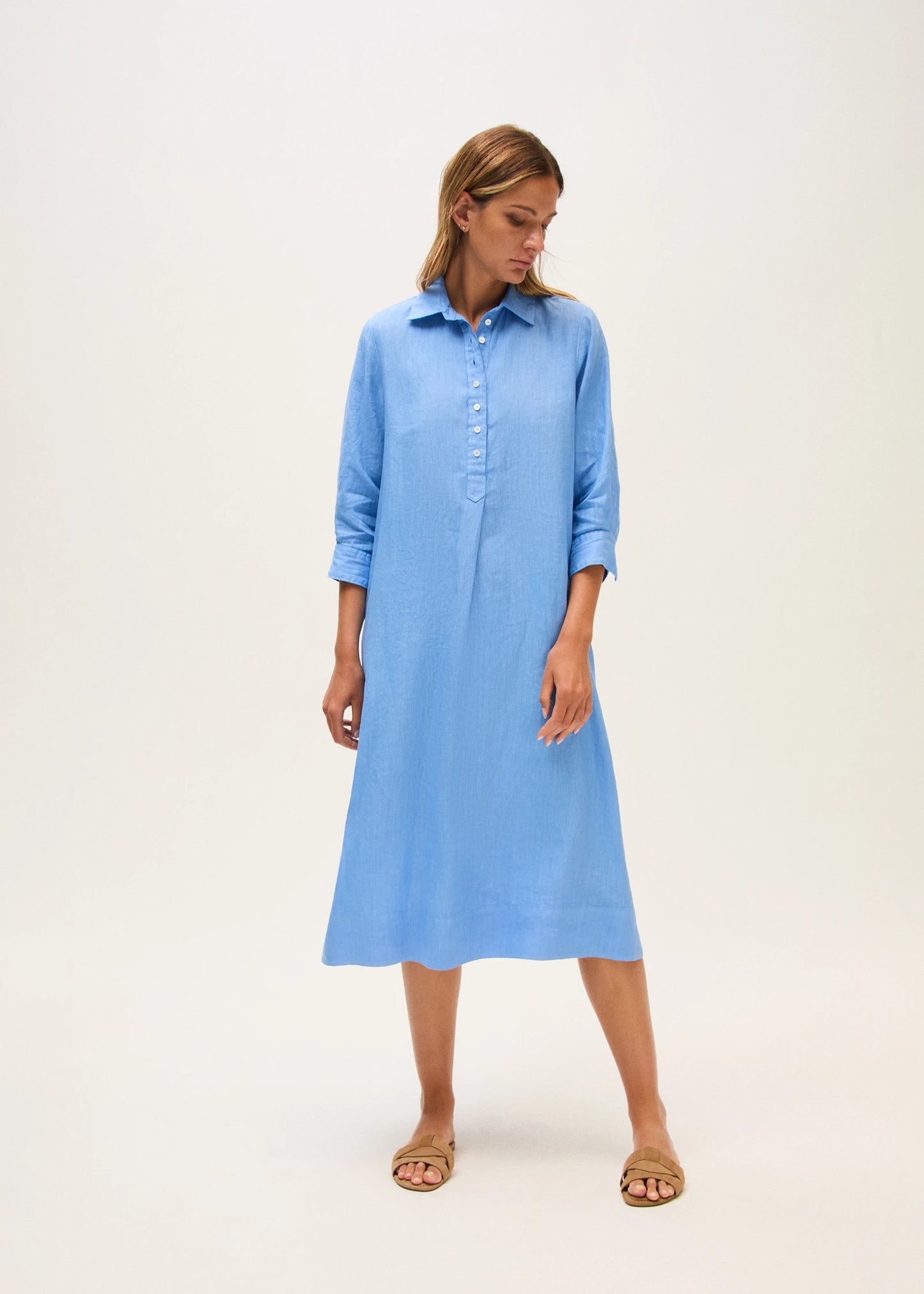 ROSSO 35 Leinen Kleid