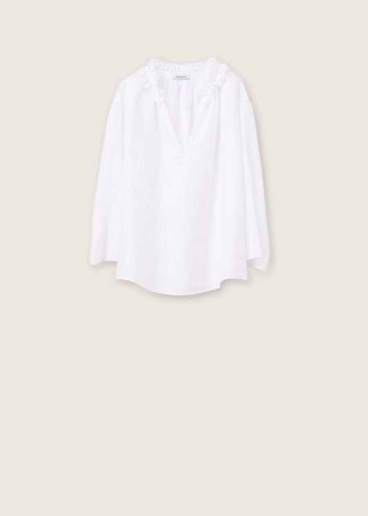 ROSSO 35 Leinen Bluse