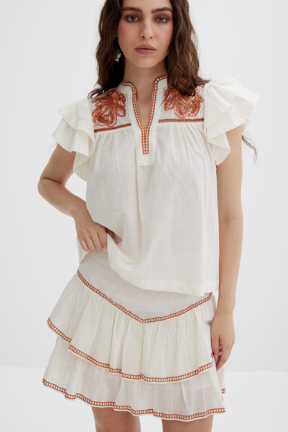 SCARLETT POPPIES Bluse Vania Top
