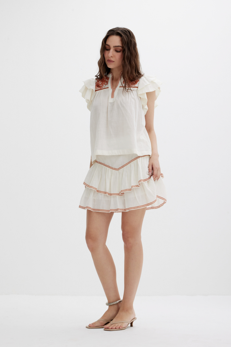 SCARLETT POPPIES Bluse Vania Top