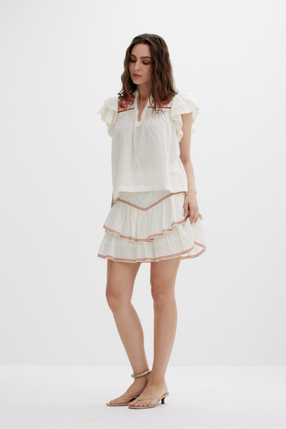 SCARLETT POPPIES Bluse Vania Top
